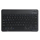 軽量キーボード ウルトラワイド ANDROID/IOS/WINDOWS用 10インチ スマートフォン タブレット ラップトップ デスクトップコンピューター用(黒)(2)