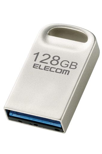 エレコムUSBメモリ128GBUSB3.2(Gen1)対応超小型シルバーMF-SU3A128GSV エレコムUSBメモリ128GBUSB3.2(Gen1)対応超小型シルバーMF-SU3A128GSV
