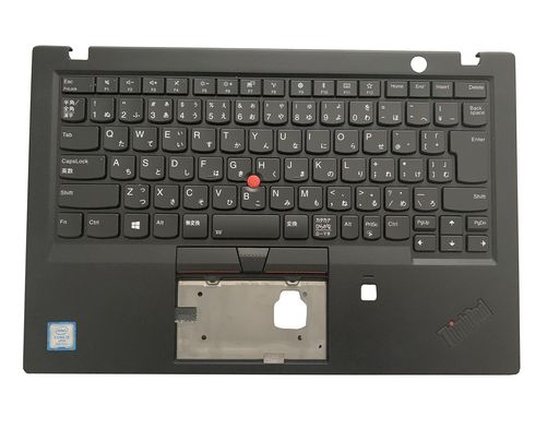 ノートパソコン修理交換用 LENOVO THINKPAD X1 CARBON(6TH GEN) 2018年モデル 20KH 20KG 日本語キーボード パームレスト バックライト付き