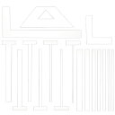 BENECREAT17個アクリル製本ツール製本定規製本ハンドツールL/T形と台形製本スペーサーツールカッティングガイドカバー構造アルバムカバー用