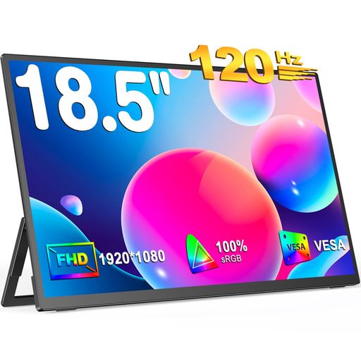 UPERFECT モバイルモニター 18.5インチ 120HZ ゲーミングモニター FHD 1920 X 1080 広色域 IPS液晶パネル モバイルディスプレイ 自立型スタンド VESA対応 HDRモード対応 スピーカー内蔵 TYPE-C/ミニ UPERFECT モバイルモニター 18.5インチ 120HZ ゲーミングモニター FHD 1920 X 1080 広色域 IPS液晶パネル モバイルディスプレイ 自立型スタンド VESA対応 HDRモード対応 スピーカー内蔵 TYPE-C/ミニ