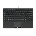 PERIXX ペリックス PERIBOARD-525US タッチパッド付きキーボード 有線 ミニ USB パンタグラフキー 28.4X18.2X2.8CM US...