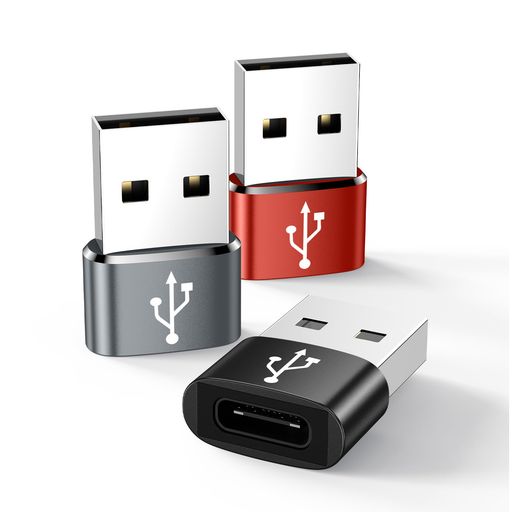 TYPE-C 変換アダプタ USB TYPE C (メス) TO USB 3.0 (オス) 変換アダプタ QUICK CHARGER 3.0対応 USB 3.0 高速データ転送 OTG対応 MACBOOK PRO/AIR/IPAD PRO