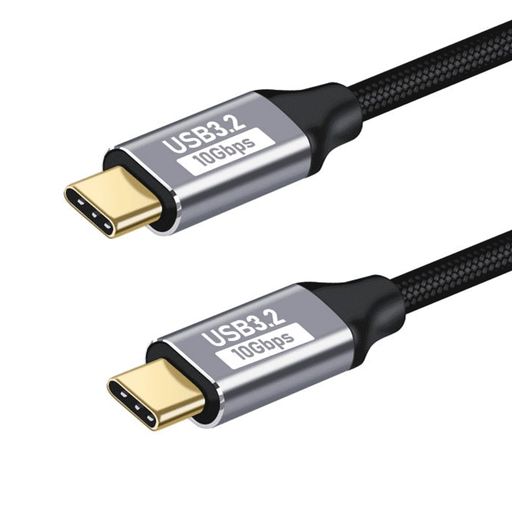 USB-C & USB-C ケーブル TYPE C ケーブル PD対応 100W/5A 急速充電 USB3.2(10GBPS) 4K/60HZ映像出力
