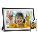 THOMSON WIFI デジタルフォトフレーム 10.1インチ 1280×800 WIFI 32GB内蔵 タッチスクリーン 256GB SDカード/USBメモリ対応 自動回転 遠隔転送 SDカードは別途購入が必要(2)