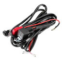 NUZAMAS LED ライトヘビーデューティ配線ハーネスキット 12V/40A ヒューズリレーオン/オフスイッチリレー作業灯用オフロードドライビングライト 2 リード