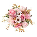 WillingYou造花枯れない花インテリア大切な人へ感謝の気持ちを伝えるプレゼント花束バラ蒲公英アートフラワー家、事務所、店、喫茶店、結婚式、パーティーなど様...