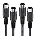 CABLE MATTERS MIDI ケーブル 5ピン DIN MIDIケーブル 2本セット 1.8M(2)