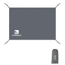 MOOTVGOOテントシートグランドシート防水軽量マルチシート180*210cm両面防水紫外線カット210Dアウトドアキャンプ登山ピクニックマットレジャーシート収納袋付き