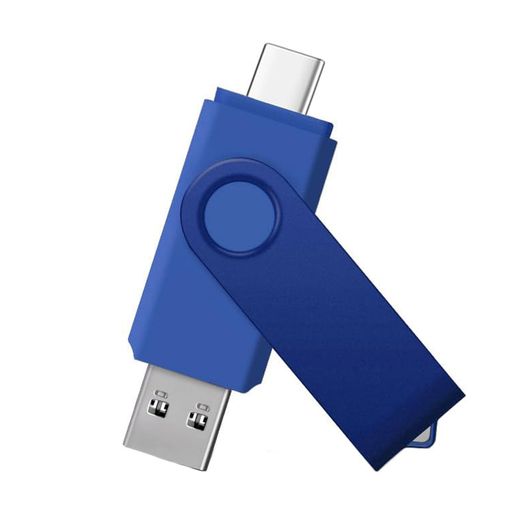 USBメモリ タイプTYPE C 64GB 2IN1 USB 2.0 メモリースティック (読取り 最大 120MB/S) OTG フラッシュドライブ 高速データ転送 バックアップ U盘 両面挿し