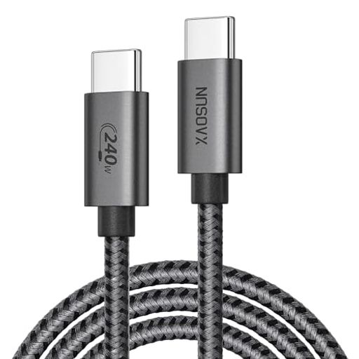 XAOSUN USB C ֥ 240W Ķ® 140Wб USB TYPE C 2.0 ֥ 480MBPS IPHO...