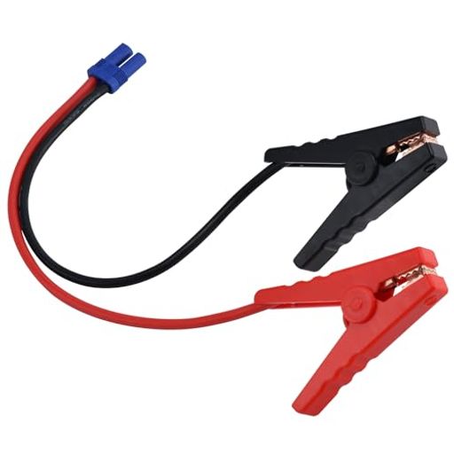 CHANGE MOORE バッテリークリップ 電源バッテリークリップ パワーバッテリークリップ 10AWG 12V ブースターケーブルクリップ 車用バッテリークリップ 自動車緊急起動 専用クリップ 緊急対応用品 軽量 耐摩耗性 耐久性 全長41CM その1
