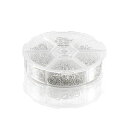 PURESINO 丸カン ゴールド シルバー 4MM 5MM 6MM 7MM 8MM 10MM マルカン リング アクセサリー パーツ 金具 基礎パーツ ジャン...