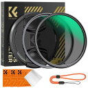 K&FConcept55mmフィルターセットレンズ保護フィルター+CPLフィルター+レンズキャップ+クリーニングクロス28層コーティング薄枠レンズ保護用反射除去...