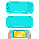 SWITCH LITE ケース カバー シェル ンプロテクター カバー背面 スイッチライト 保護 軽量 耐衝撃 防水防塵 極薄 ソフト 快適な手触り 装着簡単 LITEに対応用保護シェル、SWITCH TPU 一体式 スリム クリア 柔らかい (ブルー)(2)