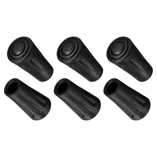 PATIKIL トレッキングポールの先端 6個 登山スキー杖 交換用 キャップ エンド 先端プロテクター アクセサリー 屋外ハイキングポール用 PATIKIL トレッキングポールの先端 6個 登山スキー杖 交換用 キャップ エンド 先端プロテクター アクセサリー 屋外ハイキングポール用