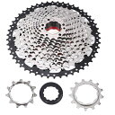 自転車フリーホイール 9/10/11/12スピード 32/36/42/46Tロードバイクフリーホイールカセット 自転車交換ホイール(12S 11-50Tスライバ...