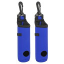 PATIKILゴルフボールキャリーバッグ2個セットゴルフティーホルダーポーチポータブルネオプレン製ゴルフボールホルダークリップ付き男性と女性収納ギフトブルー