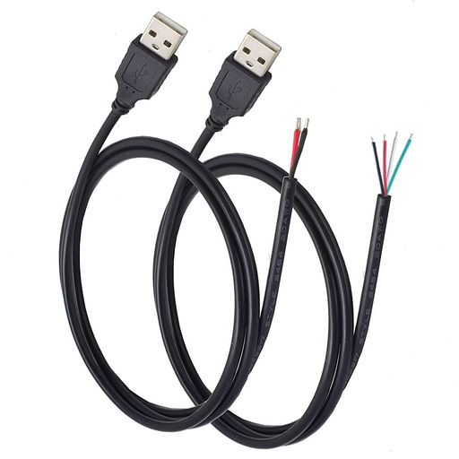 KSOPUERT 2 USB A  ץ饰 -  ץ  ֥ 3.3ե 100CM 5V 2.1A 2 & ...