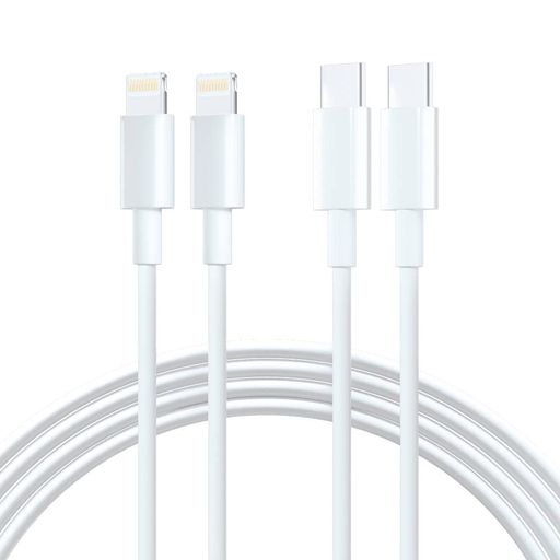 USB-C LIGHTNINGケーブル タイプC 【MFI認証/PSE認証】IPHONE 充電ケーブル ライトニングケーブル USB PD対応 急速充電 1M 1本 & 2M 1本 超高耐久 高速データ同期 タイプC IPHONE コード IPHONE