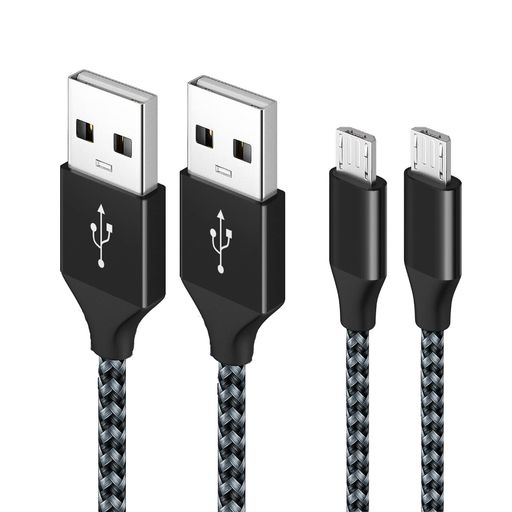 SLEIJAOOE ޥ USB ֥ 1M 2ܥå MICRO USB ֥ 2A ®ť֥ USB2.0 [...