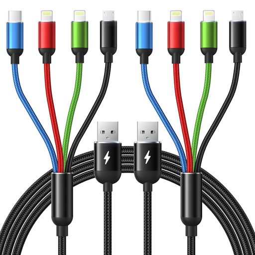 YOSOU 充電ケーブル 4IN1 2本セット USBケーブル マルチ充電ケーブル 2M 4イン1 コード LIGHTNING ケーブル 4台同時充電 IPHONE16 15 14 13 PRO MAX 13 PRO 12MINI 11 8 GALAXY YOSOU 充電ケーブル 4IN1 2本セット USBケーブル マルチ充電ケーブル 2M 4イン1 コード LIGHTNING ケーブル 4台同時充電 IPHONE16 15 14 13 PRO MAX 13 PRO 12MINI 11 8 GALAXY