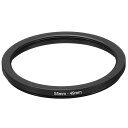 PATIKIL55MM-49MMメタルステップダウンリングカメラレンズフィルターアダプターリングカメラレンズフード用アルミニウムフィルターアダプターリング黒