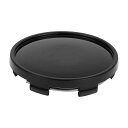 VekAuto車輪ハブセンターキャップ62mm2.44”ODセンターハブカバー車両およびトラック用擦り傷に強いデザインプラスチックブラック