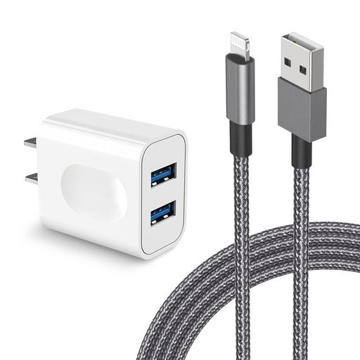 iPhone充電器純正【MFi/PSE認証済】1Mipad充電器ケーブルUSB2ポート12WACアダプターライトニングケーブルUSBコンセントスマホ充電器ナイロン編組急速データ転送海外対応iPhone iPhone充電器純正【MFi/PSE認証済】1Mipad充電器ケーブルUSB2ポート12WACアダプターライトニングケーブルUSBコンセントスマホ充電器ナイロン編組急速データ転送海外対応iPhone