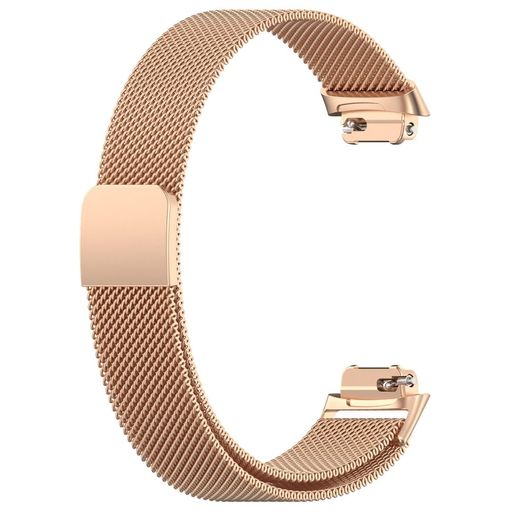 Fitbit用Inspire3用ベルトフィットビット用Inspire3用交換バンドステンレス製金屬ベルトミラネーゼループ裝著簡単7色可選マグネットロック(ローズゴールド) Fitbit用Inspire3用ベルトフィットビット用Inspire3用交換バンドステンレス製金屬ベルトミラネーゼループ裝著簡単7色可選マグネットロック(ローズゴールド)