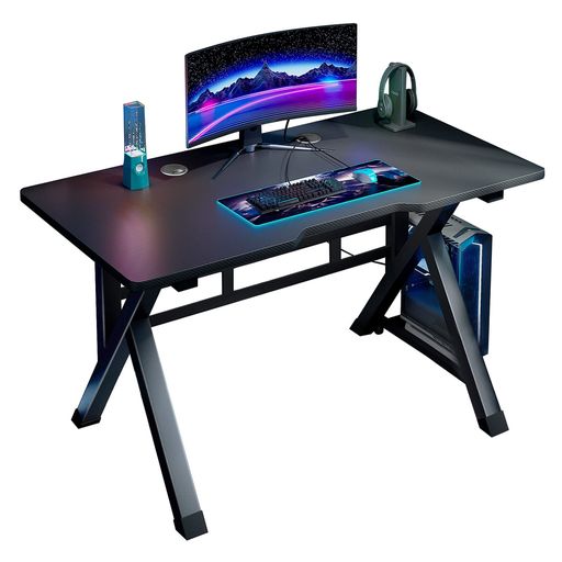 RSHTONG デスク パソコンデスク ゲーミングデスク 机 幅80CM×奥行60CM 炭素繊維板テーブルトップ K型脚構造設計 双方向ケーブル穴付き ホーム/オフィス/ワークステーション用 子供 学生に最適 半完成品 組立簡単 (幅80CM) RSHTONG デスク パソコンデスク ゲーミングデスク 机 幅80CM×奥行60CM 炭素繊維板テーブルトップ K型脚構造設計 双方向ケーブル穴付き ホーム/オフィス/ワークステーション用 子供 学生に最適 半完成品 組立簡単 (幅80CM)