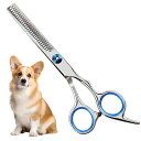 PURAIMAトリミング ハサミ 両用型 トリマー トリミング はさみトリミングシザー 犬トリミング丸い先端 ステンレス製 毛量調整・顔・足・お尻周り プロフェ...