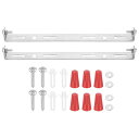 PATIKIL180MMユニバーサル照明器具取り付けブラケットキット2セットライトクロスバーシーリングライトプレートネジ付き壁ライトシーリングライトペンダントシャンデリア用(3)