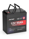 NASTIMA 12V 50AH リン酸鉄リチウムイオンバッテリー LIFEPO4リチウム電池 600WH 2000+サイクル BMS搭載 RV キャンピング ...