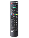 AVTVA N2QAYB001017 交換用リモコン ビエラ FOR パナソニック PANASONIC テレビリモコン 触れ心地よし 鋭敏な反応 TH-32C320 TH-24C325 TH-32C325 TH-19D300 TH-24D300(2)
