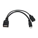 ESTOREIMPORT MICRO USB HOST OTG CABLE W/USB POWER FOR SAMSUNG PHONE I9100 I9300 ...