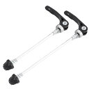 2PCS 自転車クイックリリース クイックリリースレバー 前後セット フロント&リア アルミ合金製 軽量 ホイールパーツ バイクメンテナンス 自転車修理 自転車...