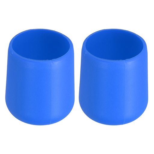 PATIKIL釣り竿バットクッション2個セットシリコン製フィッシュロッドシートクッションプロテクターキャップ小型ブルー