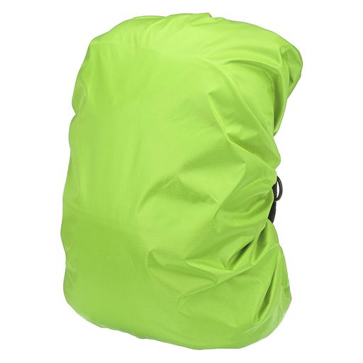 [PATIKIL]35L防水バックパックレインカバーオックスフォードクロスバックルストラップ付きハイキングキャンプ旅行用Sサイズ蛍光緑