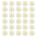 PATIKIL2インチのシフォンフラワー30個のラインストーンパール付き縫い付け布製フラワーアートアップリケ衣類ウェディングDIYクラフトヘッドバンドデコレーシ...