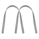 PATIKILレザーバッグハンドルストラップ2個23.6”L1/16”Wリプレイスメントレザーパースストラップバッグハンドル用ハンドバッグショルダーメイキング用...