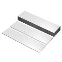 PATIKIL10”x2”空白ネームプレート20パックカスタムエングレーブネームプレート四角形レーざーエングレービング空白パーソナライズドネームプレートオフィス...