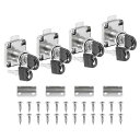 PATIKILシリンダーキャビネットカムロック7/8”(22mm)4本のキーが同じ合金鋼ツールボックスロックファイル引き出しRVストレージロック交換セット用のキー付きセキュアメールボックスロッ…