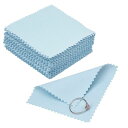 YFFSFDC 銀みがきクロス 8CM×8CM (50枚入り)大判 高性能シルバークロス 金属磨きクロス シルバー研磨 超極細繊維 クリーナー ネックレス/指輪...
