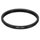 PATIKIL55MM-52MMメタルステップダウンリングカメラレンズフィルターアダプターリングカメラレンズフード用アルミニウムフィルターアダプターリング黒