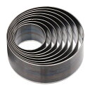 レザークラフト型抜き25-60mm8レザークラフト用7種セット丸型ポンチ鋭い切れ味ラウンドカッティングパンチングダイ合金鋼変形防止レザーパンチングツール丸型ポン...