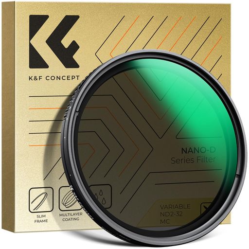 K&F CONCEPT 77MM NDե륿 ND2-ND32 Ĵ X Хꥢ֥ AGCإ饹 24إ...