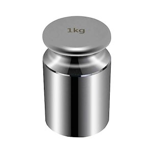 HFS(R)分銅1KG単体1000Gはかり秤用測定器おもり天秤てんびん校正分銅高精度力学実験化学物理学クロムメッキ校正グラムスケールM2