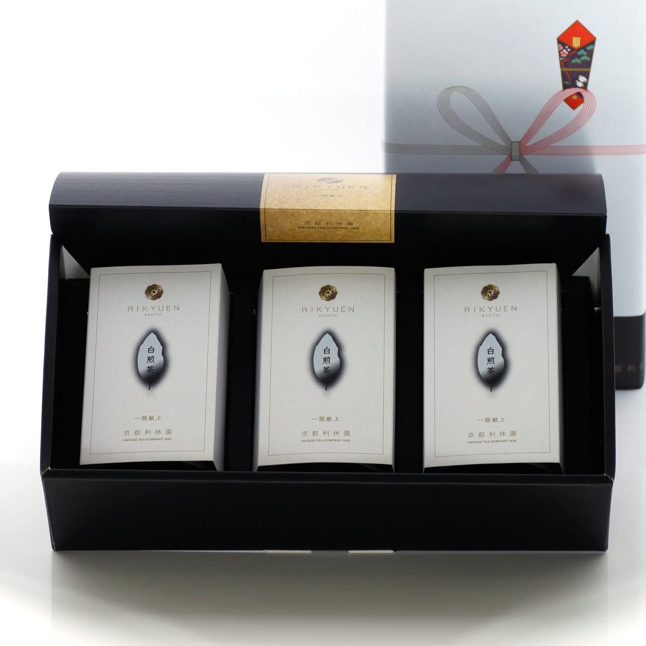 【お茶ギフト】 高級 寛永3年 京都利休園 公式 白煎茶 30g 缶3本入 煎茶 お歳暮 母の日 父の日 お中元 贈り物 贈答品 プレゼント お茶ギフト 日本産 茶葉 メーカー直送 shiro-303