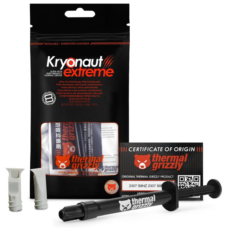 【正規品 親和産業】 ドイツ Thermal Grizzly TG-KE-002-R Kryonaut Extreme 2g
